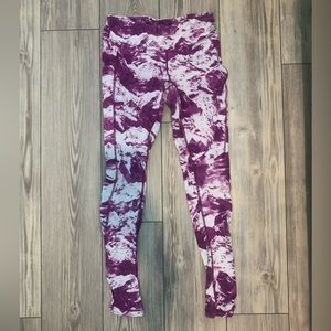 New Balance marbled high-waisted leggings